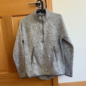 Freedom Trail Gray Quarter Zip Jacket